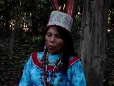 Woman Shaman from the Amazon